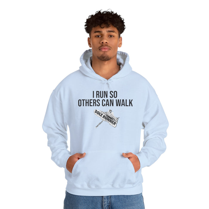 I Run So Others Can Walk: Unisex Heavy Blend™ Hooded Sweatshirt