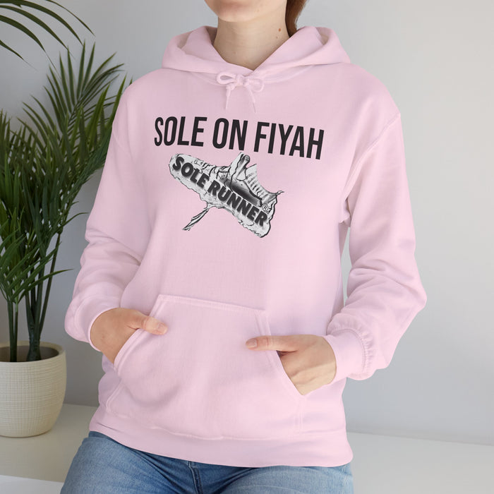 Sole On Fiyah: Unisex Heavy Blend™ Hooded Sweatshirt
