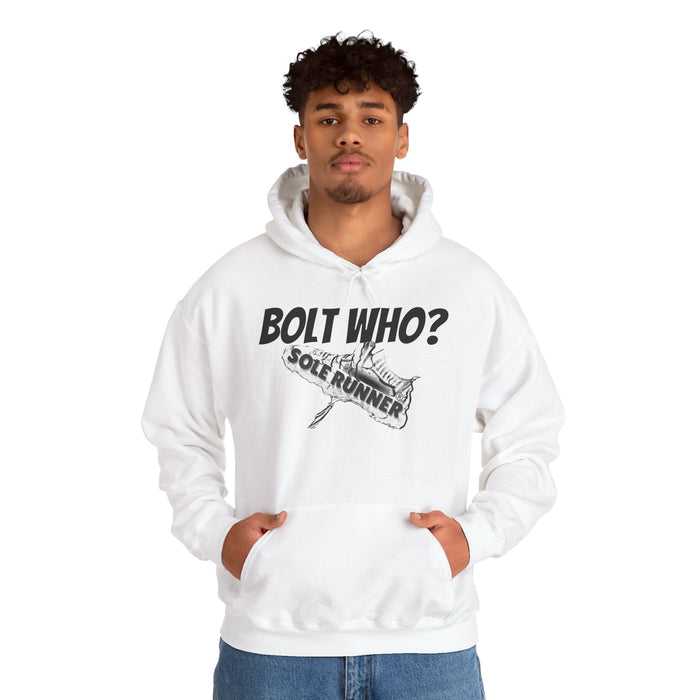 Bolt Who?: Unisex Heavy Blend™ Hooded Sweatshirt