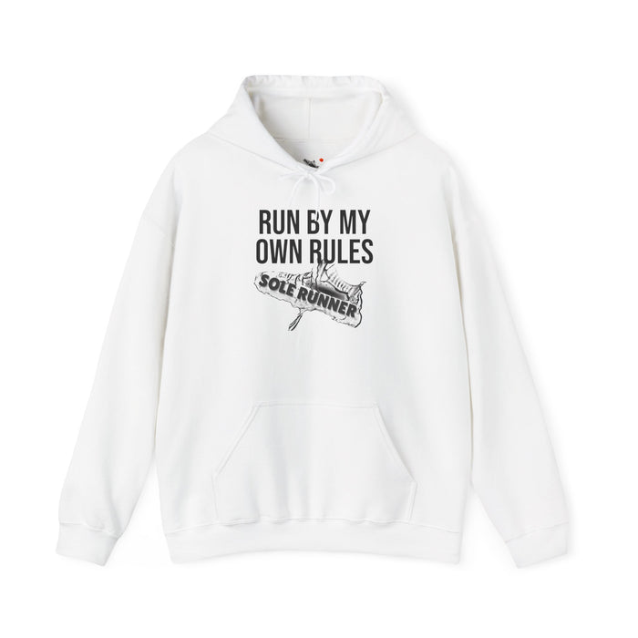 Run By My Own Rules: Unisex Heavy Blend™ Hooded Sweatshirt