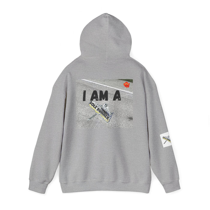 I Run I Walk I Slay Miles-Whimsical Moisture Wicking Hoodie For Runners