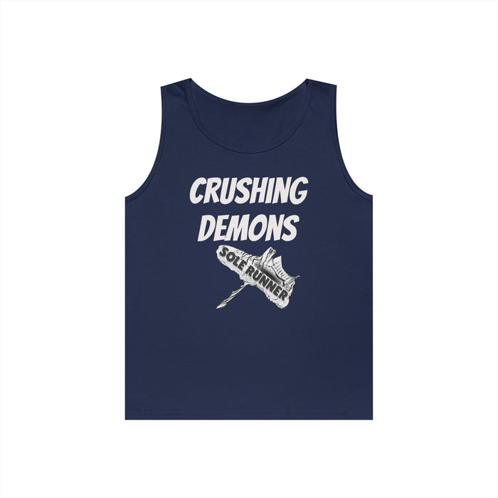 Crushing Demons: Unisex Heavy Cotton Tank Top