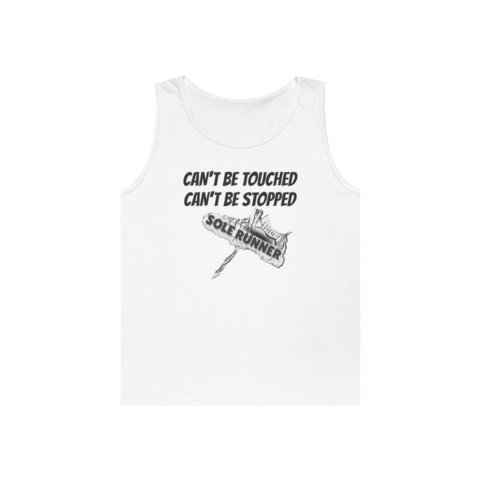 Can't Be Touched Can't Be Stopped: Unisex Heavy Cotton Tank Top