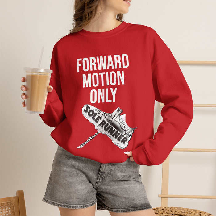 Forward Motion Only: Unisex Heavy Blend™ Crewneck Sweatshirt
