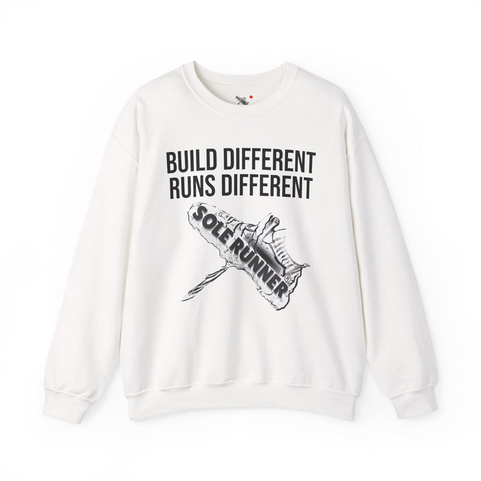 Built Different. Runs Different: Unisex Heavy Blend™ Crewneck Sweatshirt