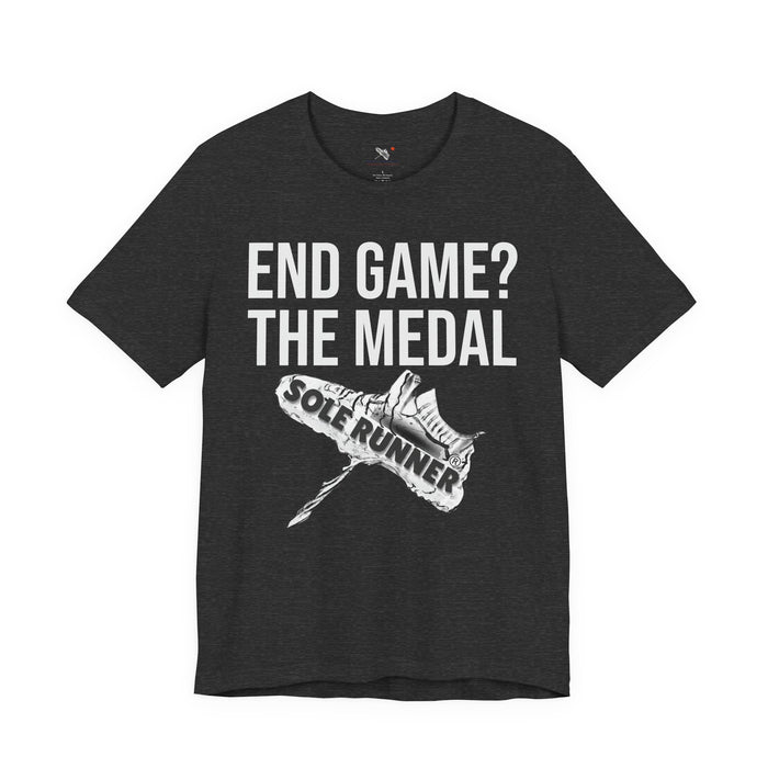 End Game? The Medal: Unisex Jersey Short Sleeve Tee
