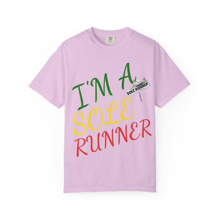 I'm Sole Runner®-Rasta Colors: Unisex Garment-Dyed T-shirt