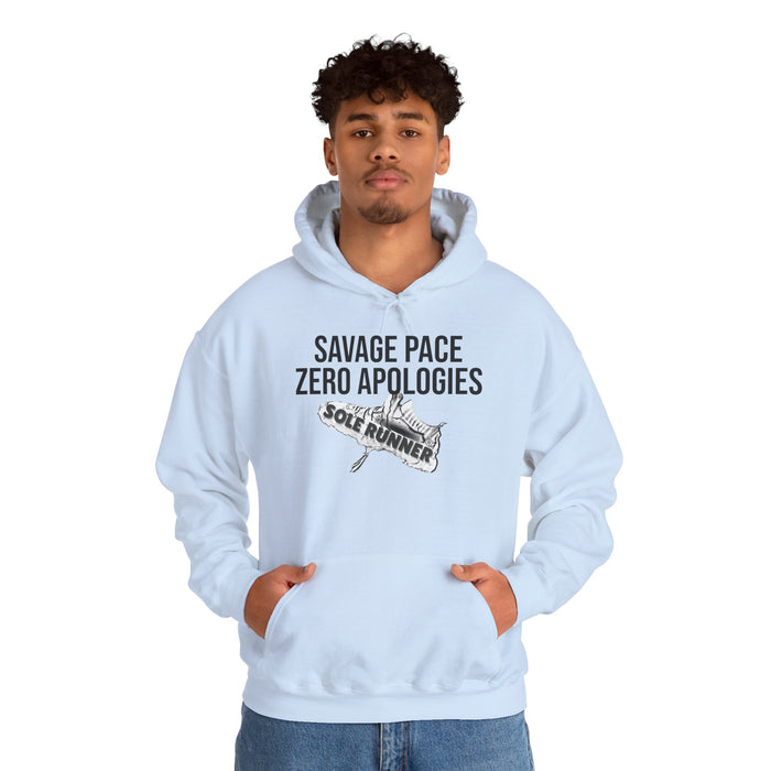 Savage Pace Zero Apologies: Unisex Heavy Blend™ Hooded Sweatshirt