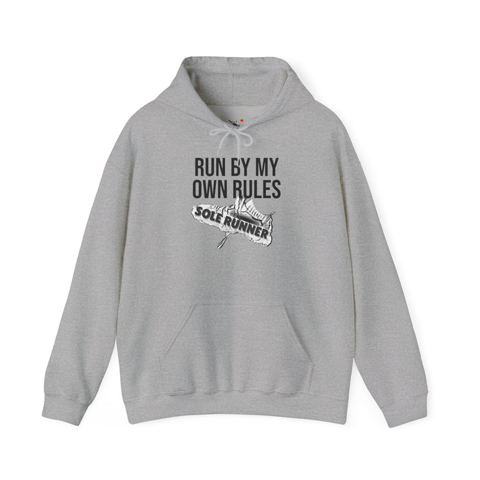 Run By My Own Rules: Unisex Heavy Blend™ Hooded Sweatshirt