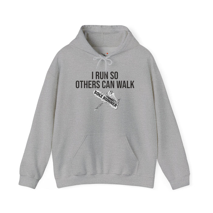 I Run So Others Can Walk: Unisex Heavy Blend™ Hooded Sweatshirt