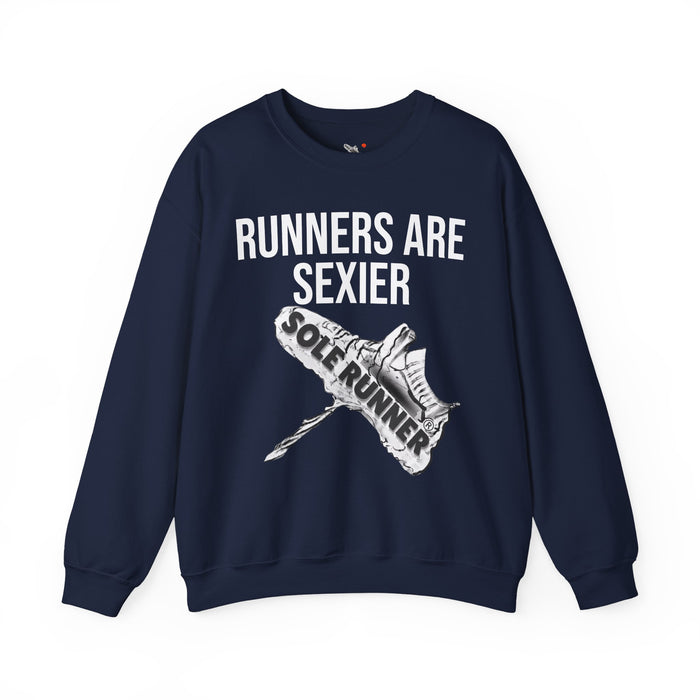 Runners Are Sexier: Unisex Heavy Blend™ Crewneck Sweatshirt