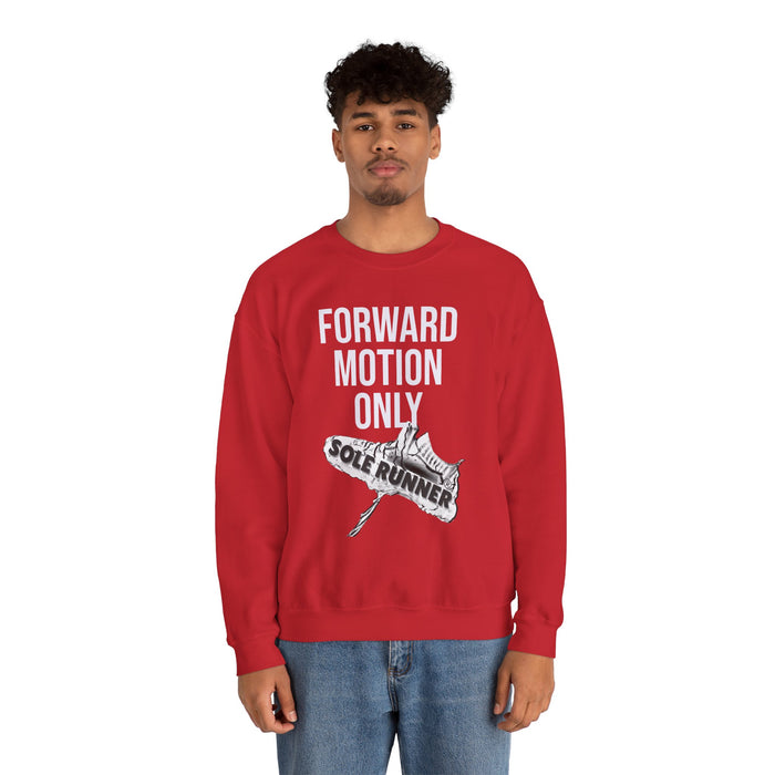 Forward Motion Only: Unisex Heavy Blend™ Crewneck Sweatshirt