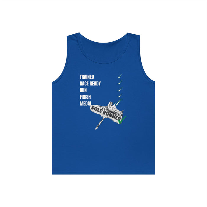 Trained To Medal: Unisex Heavy Cotton Tank Top