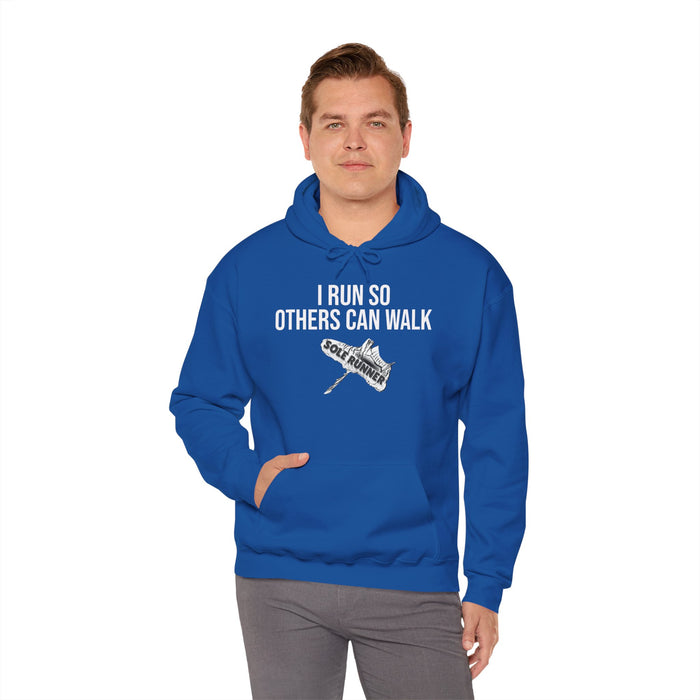 I Run So Others Can Walk: Unisex Heavy Blend™ Hooded Sweatshirt