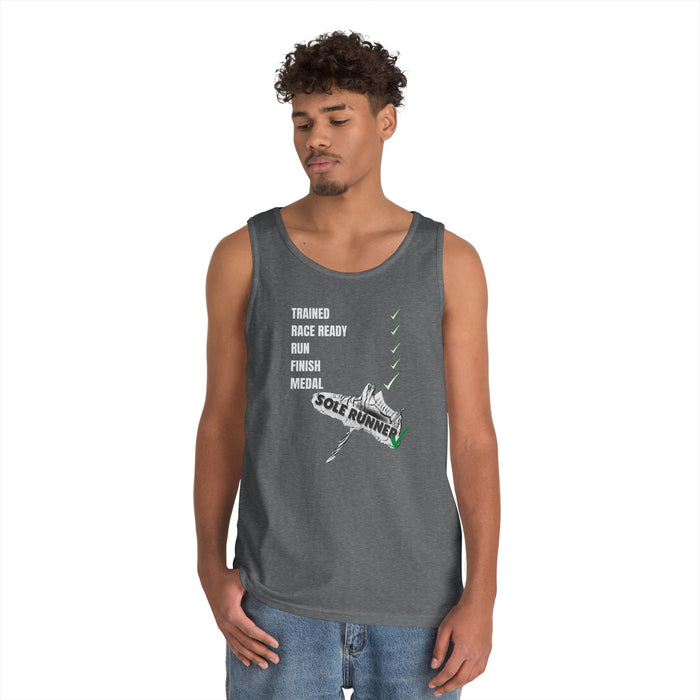 Trained To Medal: Unisex Heavy Cotton Tank Top