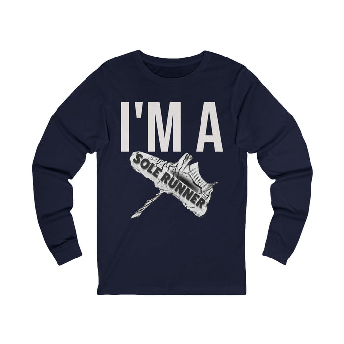 I'm Sole Runner®: Unisex Jersey Long Sleeve Tee