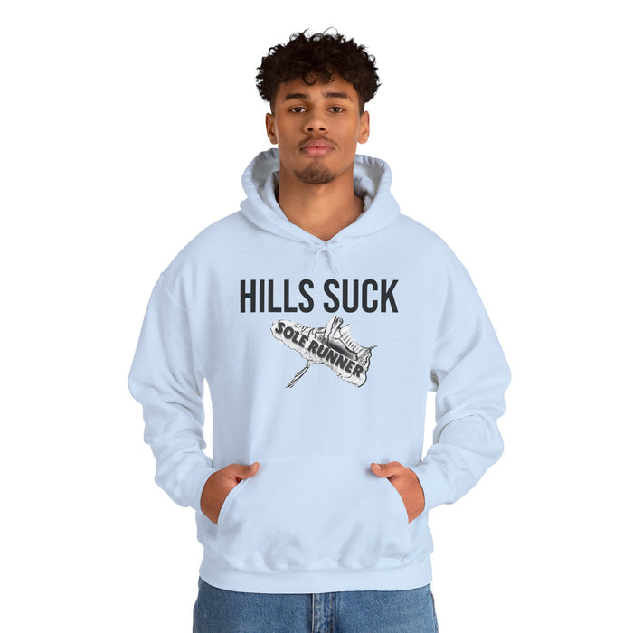 Hills Suck: Unisex Heavy Blend™ Hooded Sweatshirt