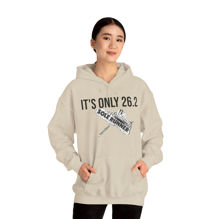 It's Only 26.2: Unisex Heavy Blend™ Hooded Sweatshirt