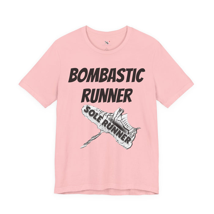 Bombastic Runner: Unisex Jersey Short Sleeve Tee