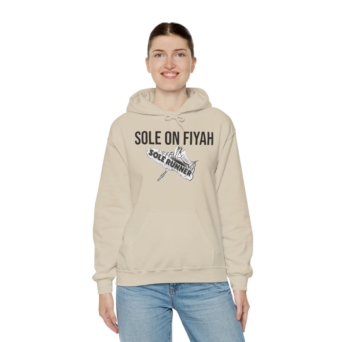 Sole On Fiyah: Unisex Heavy Blend™ Hooded Sweatshirt