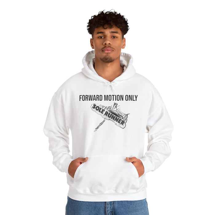 Forward Motion Only: Unisex Heavy Blend™ Hooded Sweatshirt