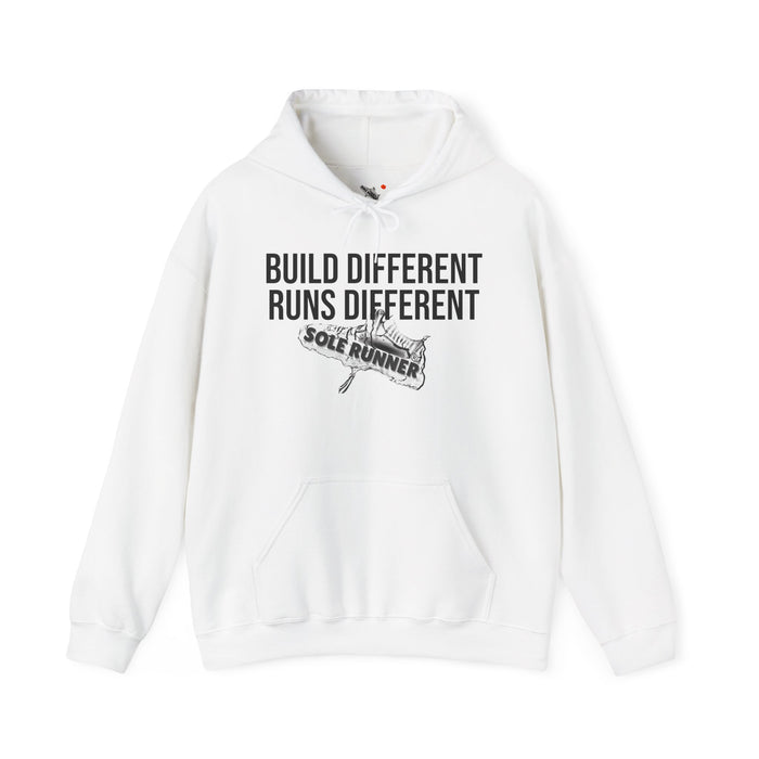 Built Different. Runs Different: Unisex Heavy Blend™ Hooded Sweatshirt