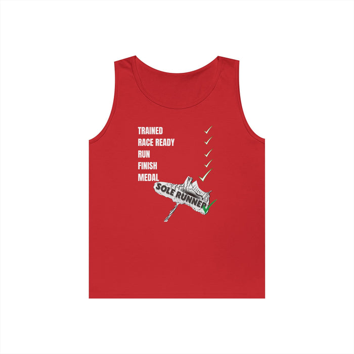 Trained To Medal: Unisex Heavy Cotton Tank Top
