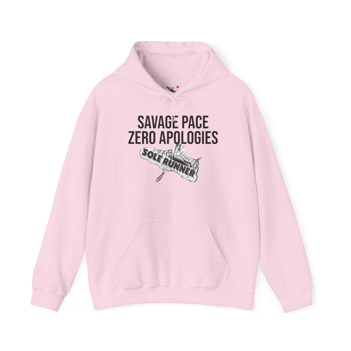 Savage Pace Zero Apologies: Unisex Heavy Blend™ Hooded Sweatshirt