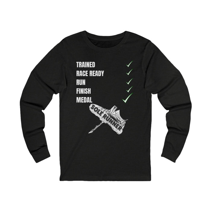 Trained To Medal: Unisex Jersey Long Sleeve Tee