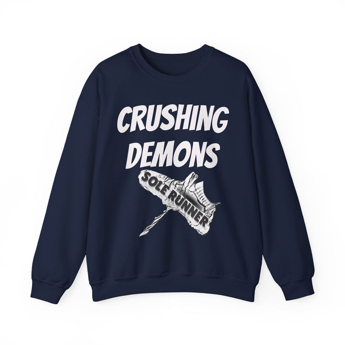 Crushing Demons: Unisex Heavy Blend™ Crewneck Sweatshirt