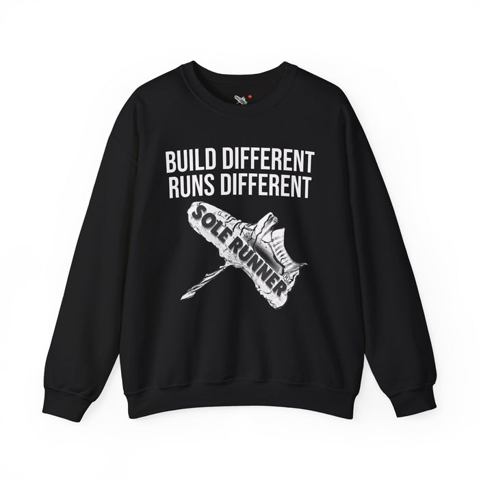 Built Different. Runs Different: Unisex Heavy Blend™ Crewneck Sweatshirt