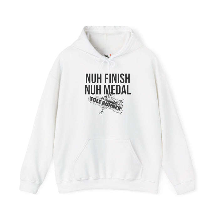 Nuh Finish Nuh Medal: Unisex Heavy Blend™ Hooded Sweatshirt