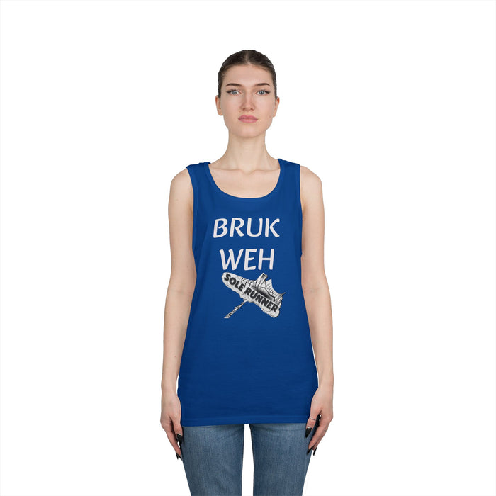 Bruk Weh: Unisex Heavy Cotton Tank Top