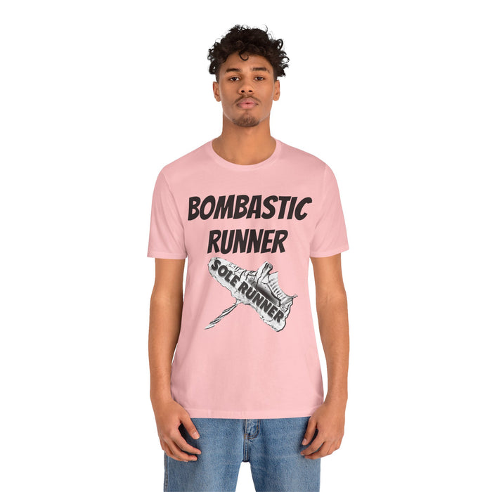 Bombastic Runner: Unisex Jersey Short Sleeve Tee