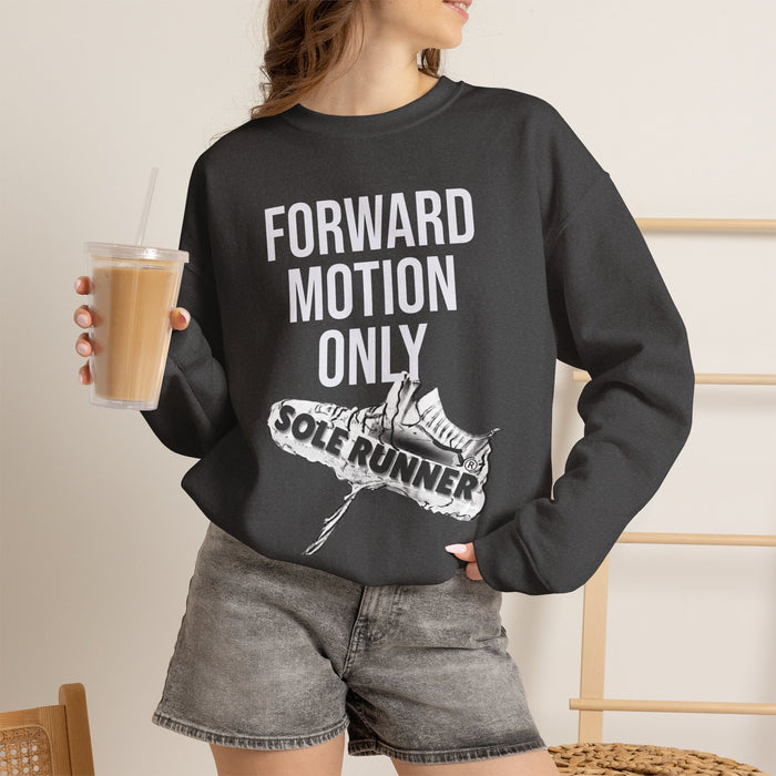 Forward Motion Only: Unisex Heavy Blend™ Crewneck Sweatshirt