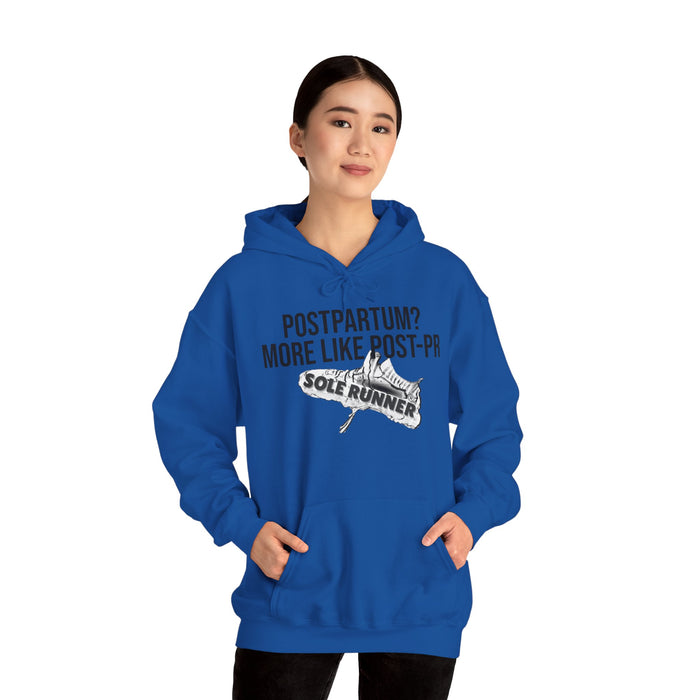 Postpartum? More Like Post-PR: Unisex Heavy Blend™ Hooded Sweatshirt