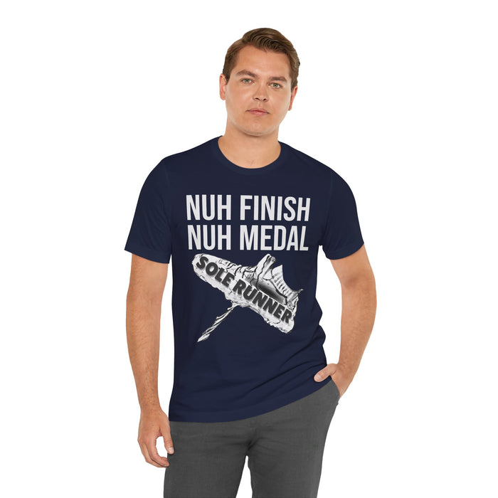 Nuh Finish Nuh Medal: Unisex Jersey Short Sleeve Tee