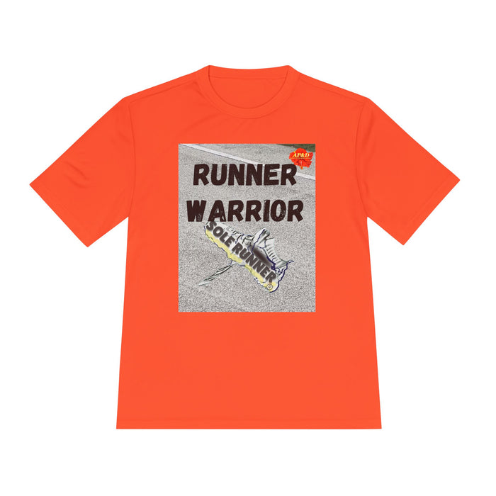 Runner Warrior-Whimsical Moisture Wicking Unisex T-Shirt For Runners