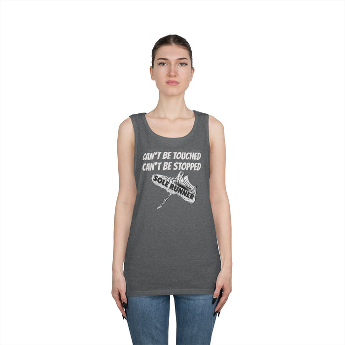 Can't Be Touched Can't Be Stopped: Unisex Heavy Cotton Tank Top