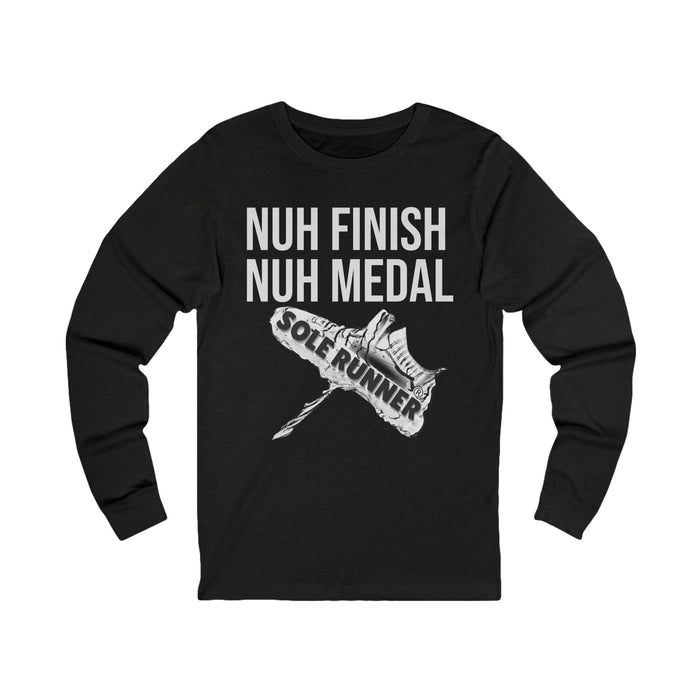 Nuh Finish Nuh Medal: Unisex Jersey Long Sleeve Tee