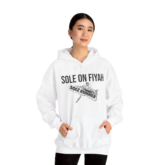 Sole On Fiyah: Unisex Heavy Blend™ Hooded Sweatshirt