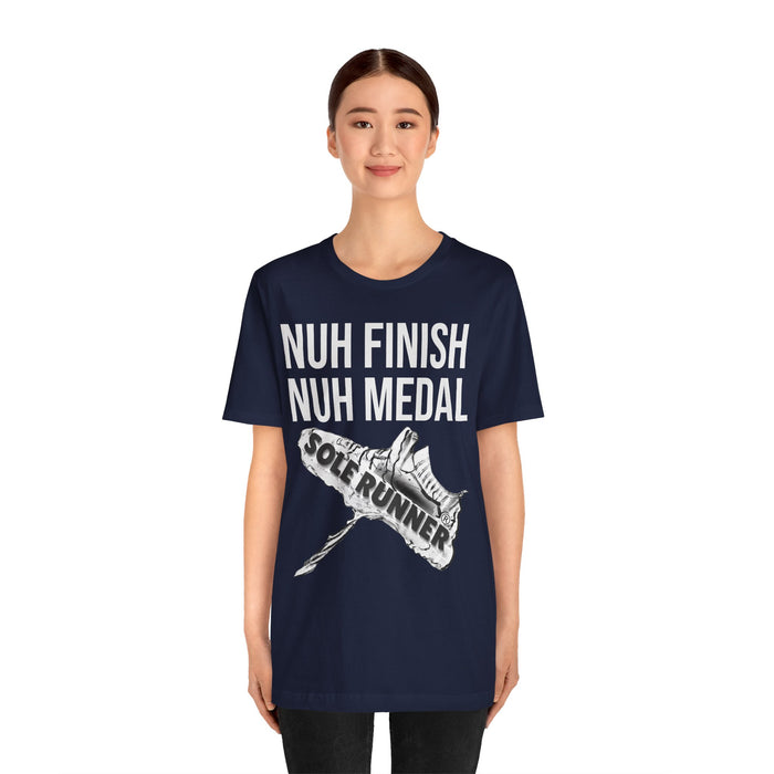 Nuh Finish Nuh Medal: Unisex Jersey Short Sleeve Tee