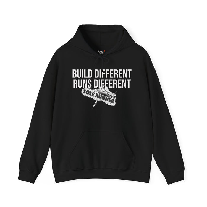 Built Different. Runs Different: Unisex Heavy Blend™ Hooded Sweatshirt