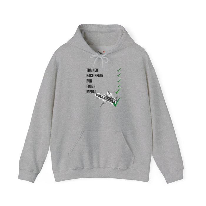 Trained To Medal: Unisex Heavy Blend™ Hooded Sweatshirt