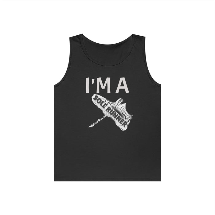 I'm Sole Runner®: Unisex Heavy Cotton Tank Top