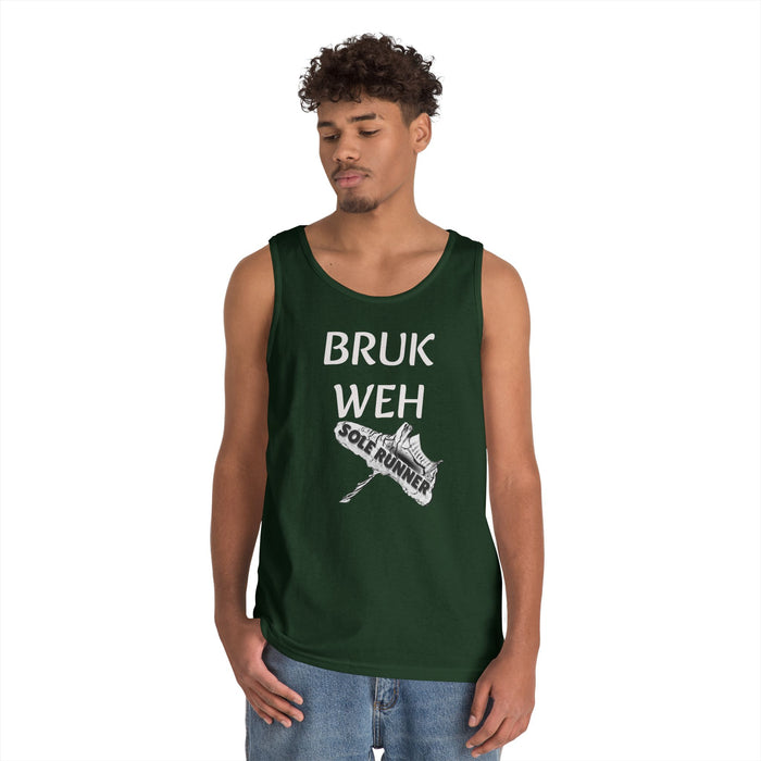 Bruk Weh: Unisex Heavy Cotton Tank Top