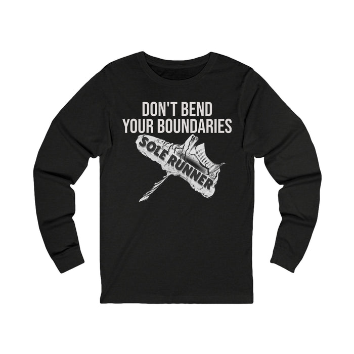 Don't Bend Your Boundaries: Unisex Jersey Long Sleeve Tee