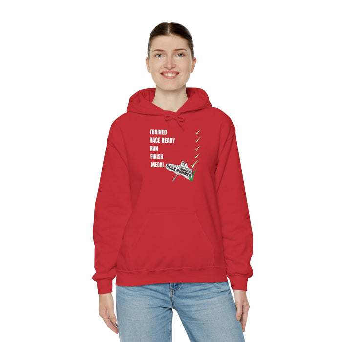 Trained To Medal: Unisex Heavy Blend™ Hooded Sweatshirt