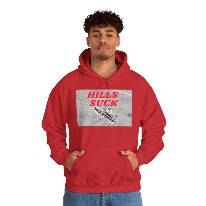 Hills Suck: Unisex Heavy Blend™ Hooded Sweatshirt