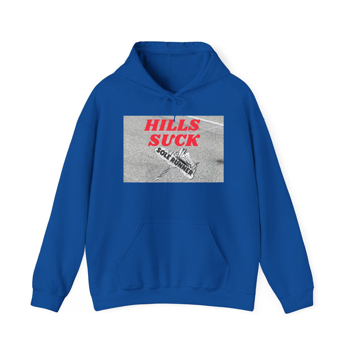 Hills Suck: Unisex Heavy Blend™ Hooded Sweatshirt
